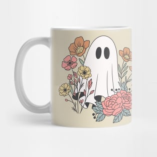 Floral Ghost Mug